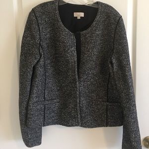 Gorgeous black tweed jacket
